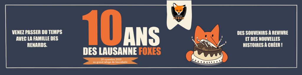 banner 10 ans des foxes