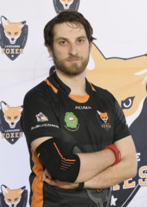 Lausanne Foxes Dodgeball Ludovic Favre Portrait