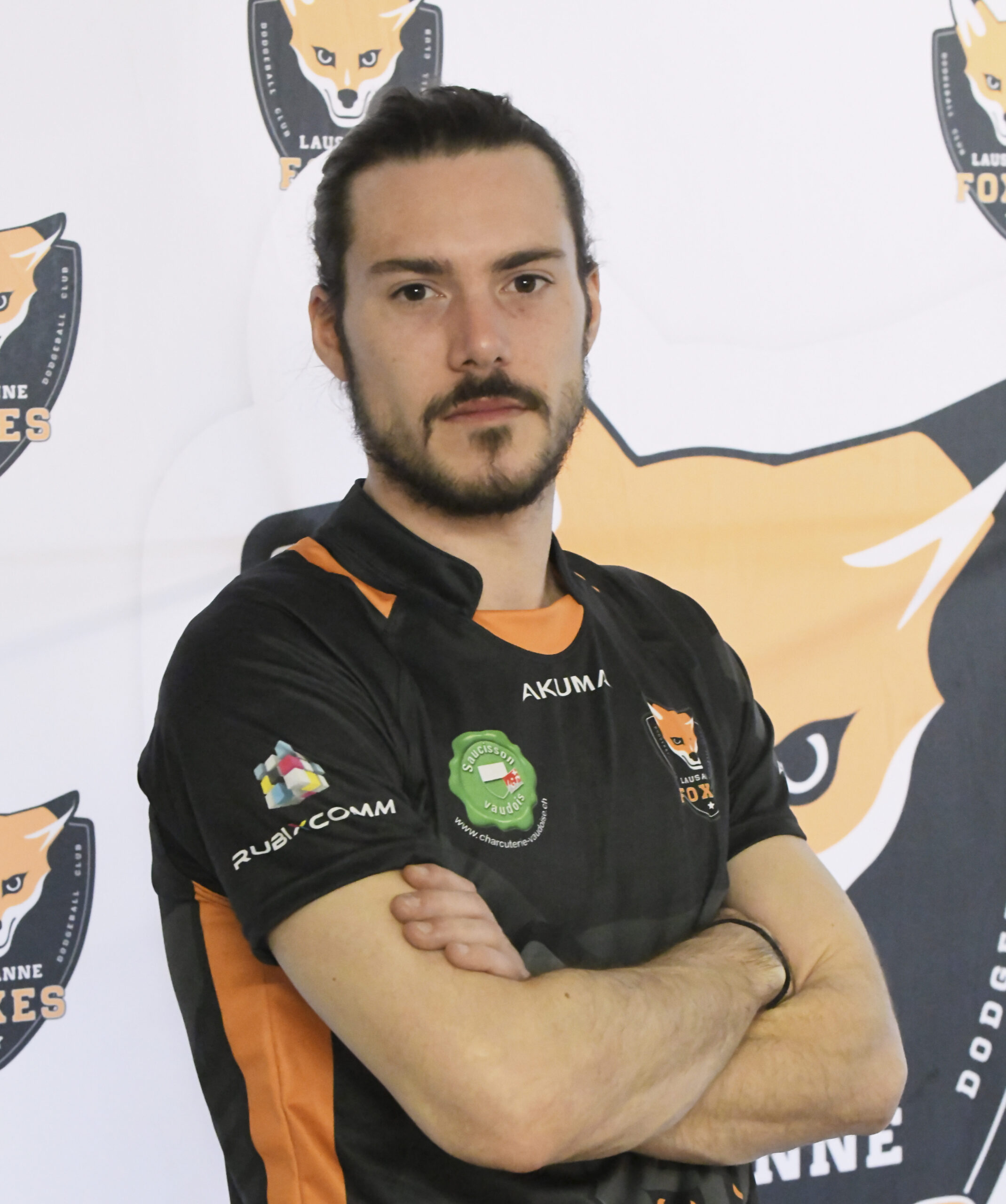 Lausanne Foxes Dodgeball Greg Zoni Portrait