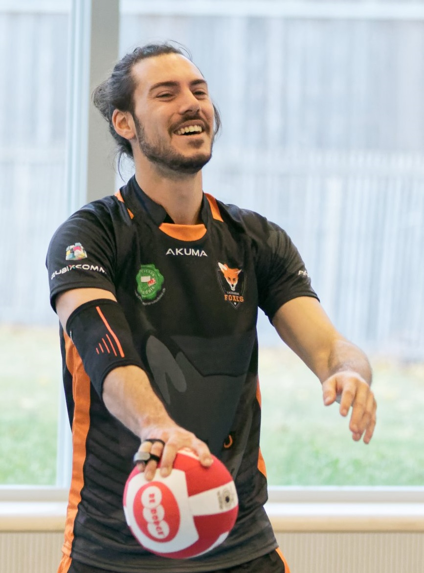 Lausanne Foxes Dodgeball Greg Zoni