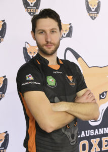 Lausanne Foxes Dodgeball Lucas Marshall Portrait