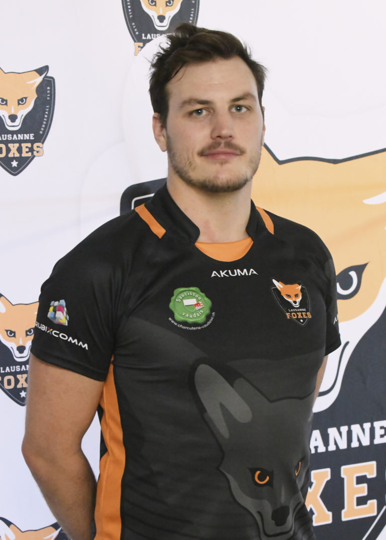 Lausanne Foxes Dodgeball Benjamin Favre Portrait