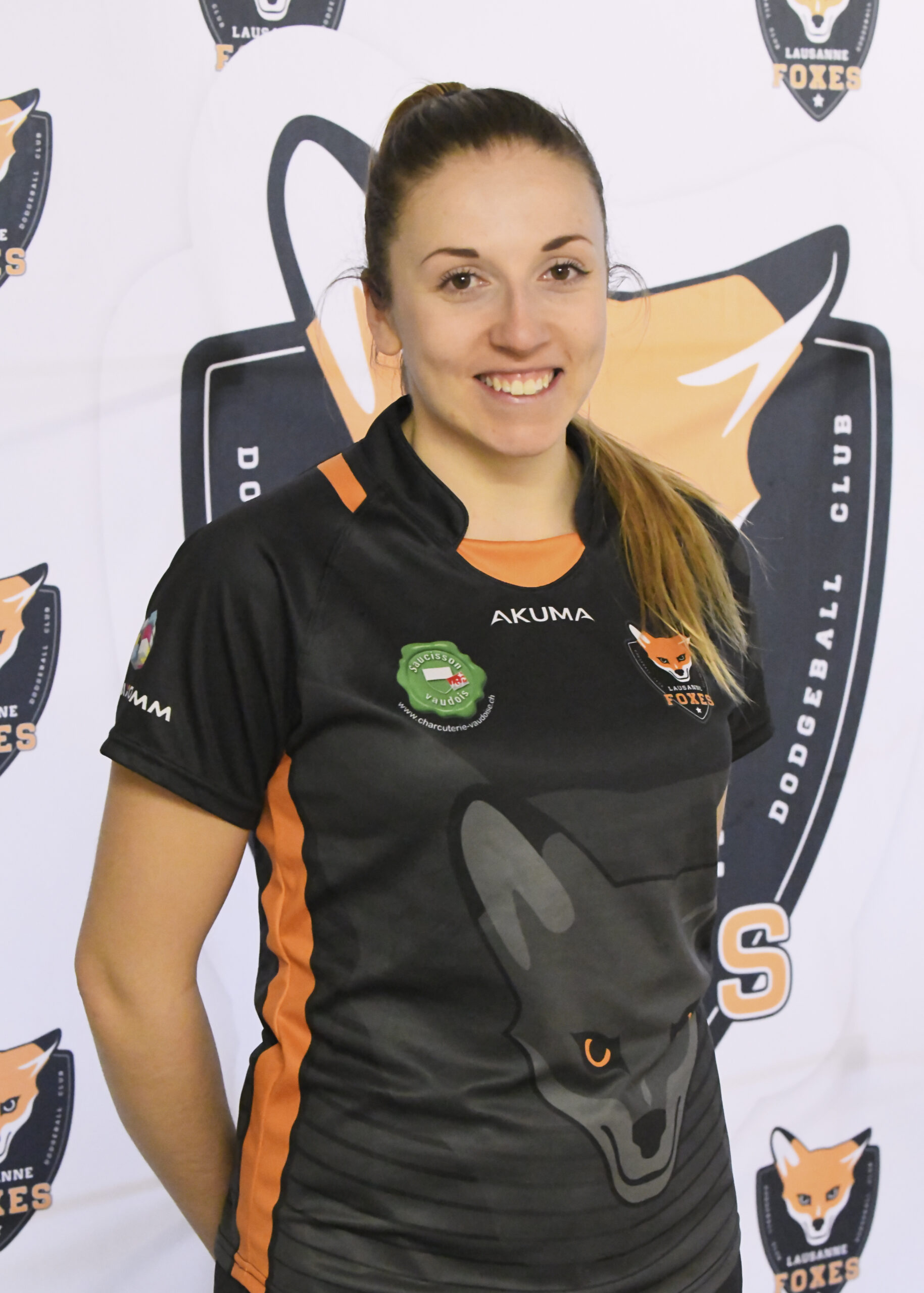 Lausanne Foxes Dodgeball Joane Juriens Portrait
