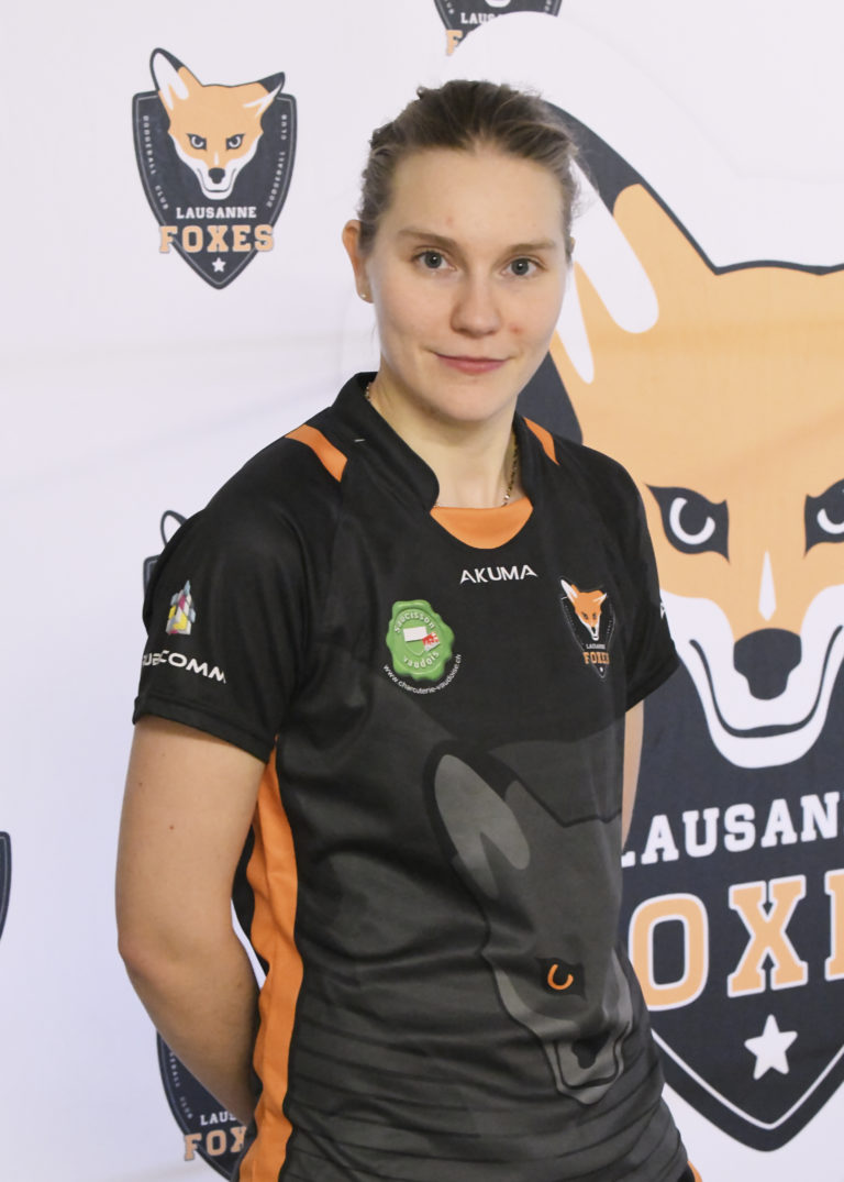 Lausanne Foxes Dodgeball Sylvie Schnyder Portrait