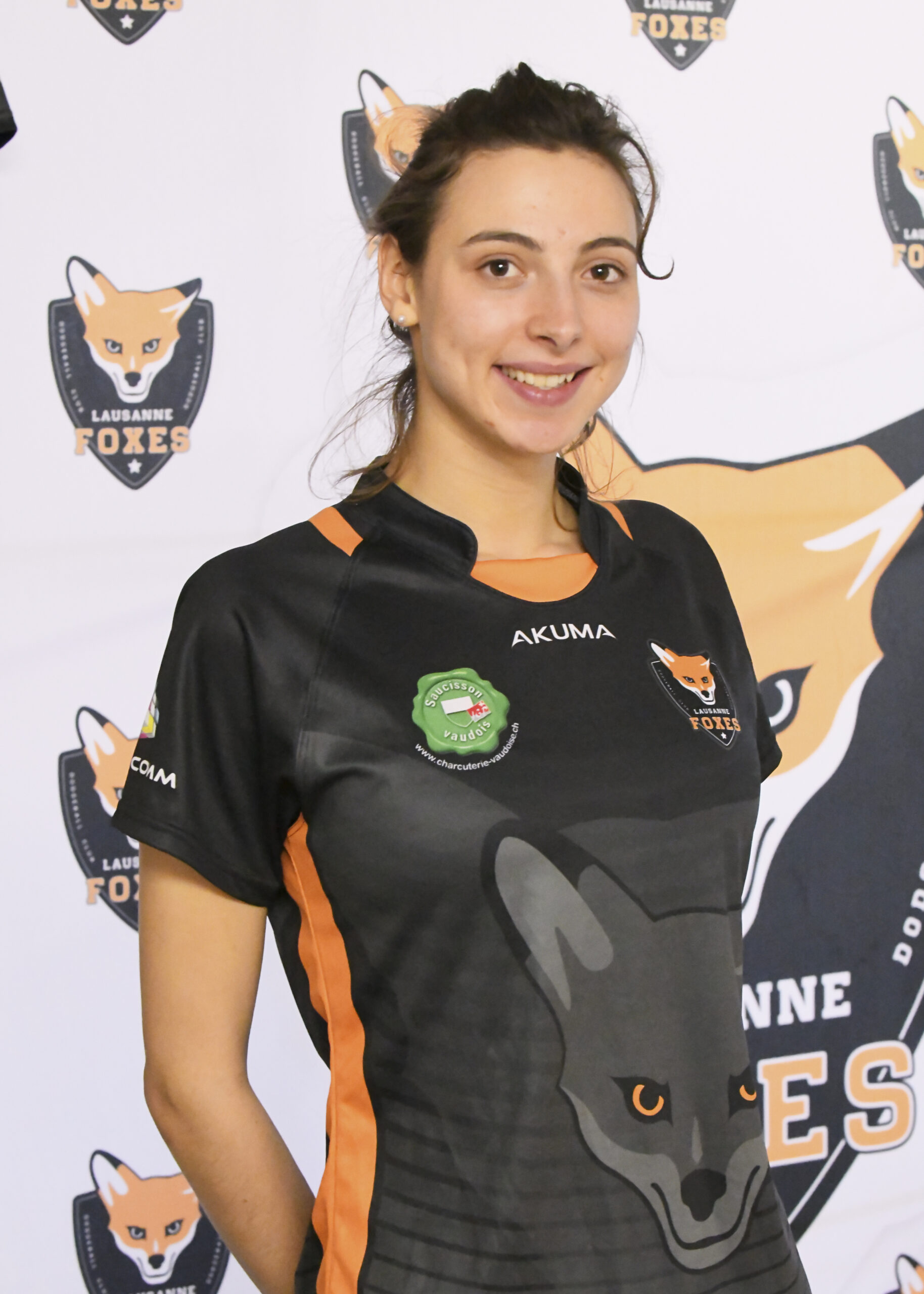 Lausanne Foxes Dodgeball Amandine Kaeser Portrait