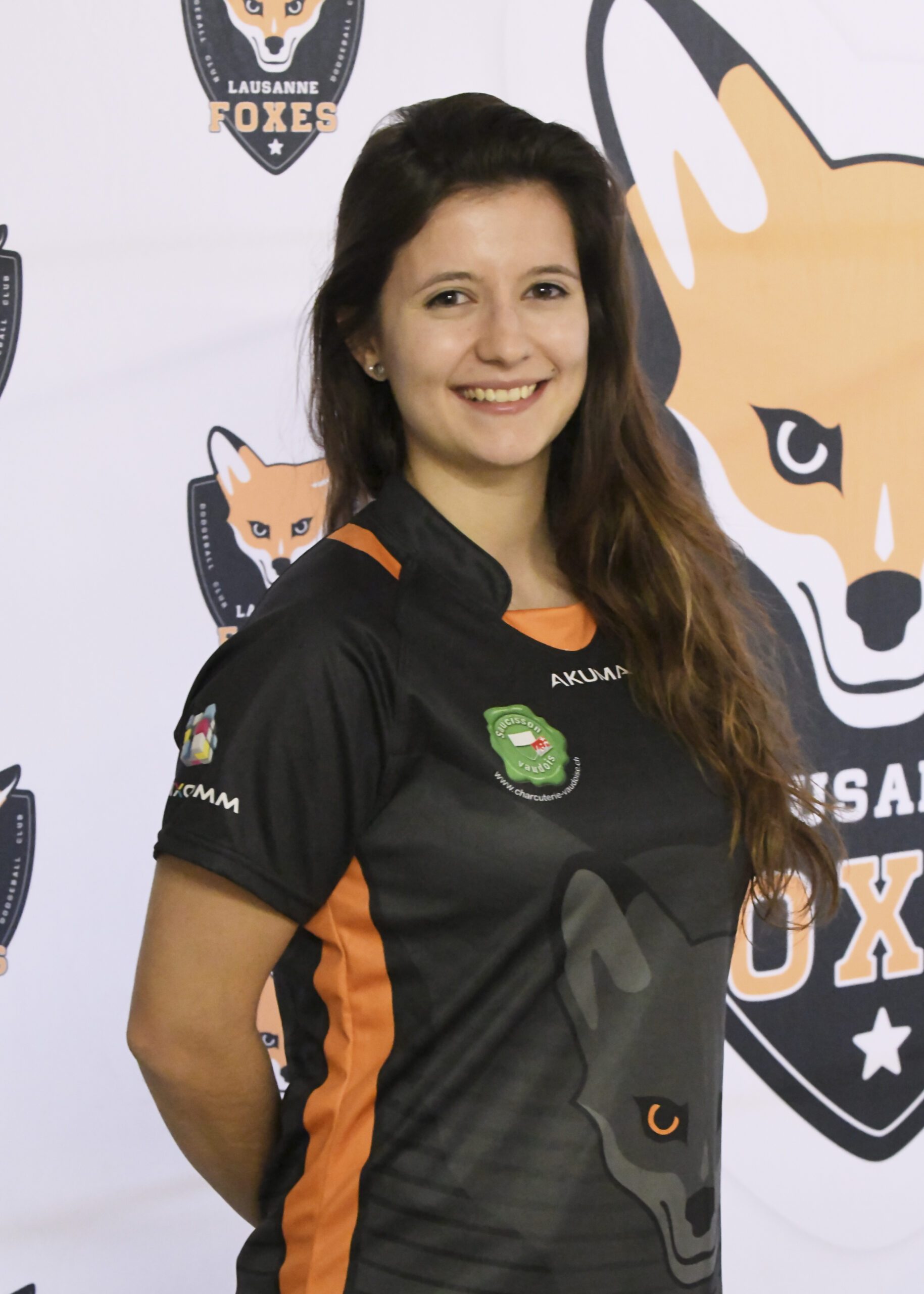 Lausanne Foxes Dodgeball Pauline Montavon Portrait