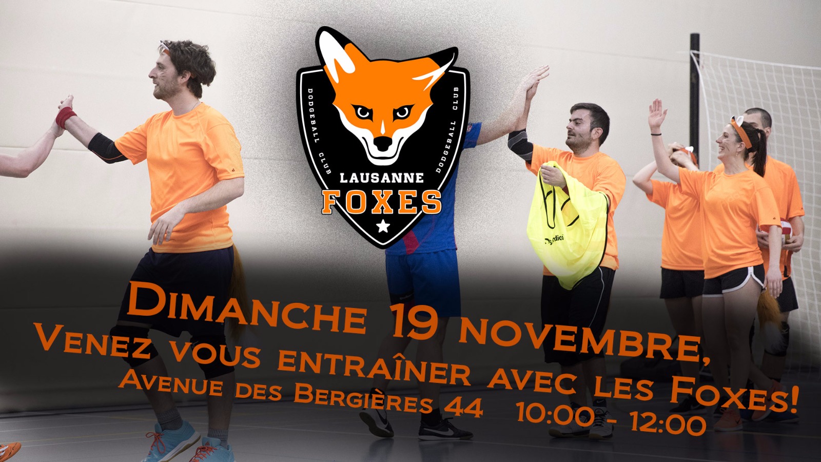 Lausanne Foxes Dodgeball entrainement ouvert