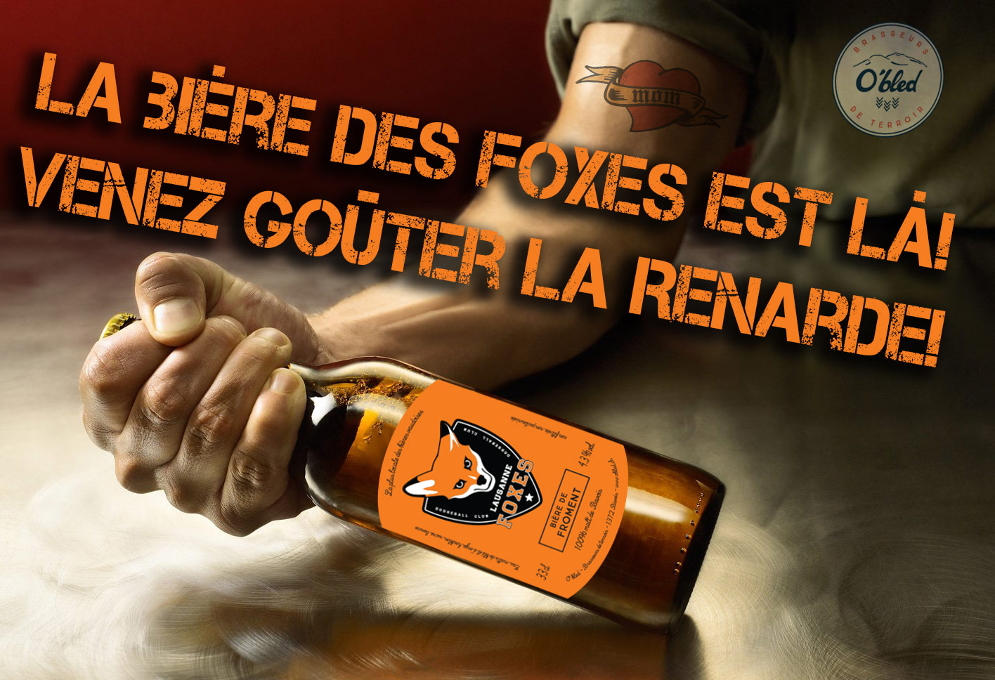 Bière Lausanne Foxes La Renarde