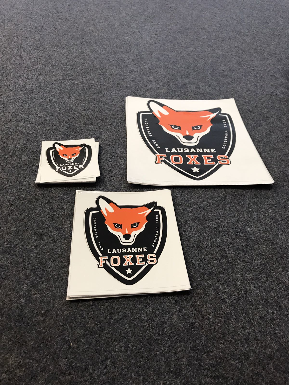 Stickers Auto-collants Lausanne Foxes