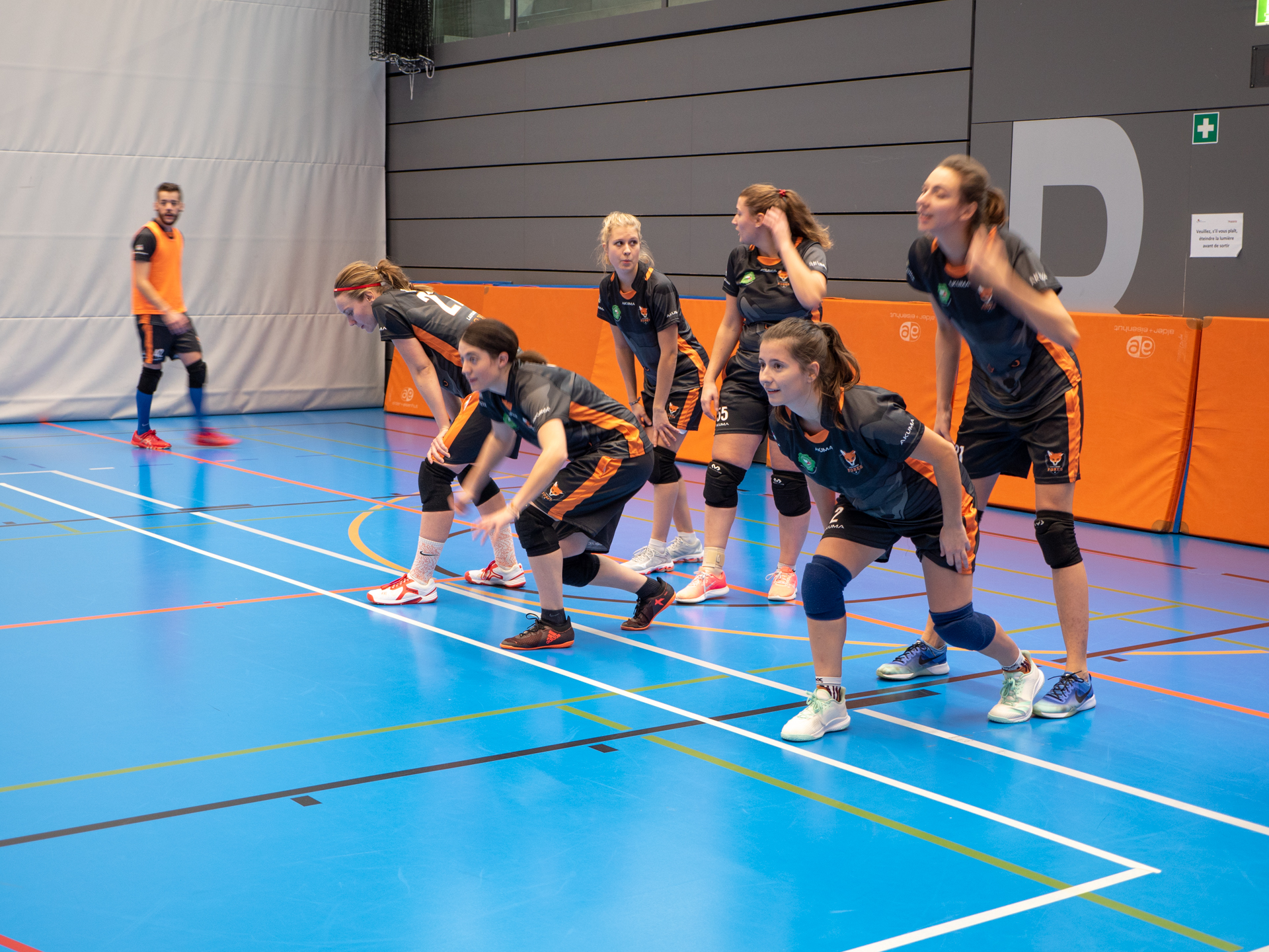 Dodgeball Championnat Suisse 01.12.2019 Lausanne Foxes Femmes
