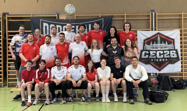 Swiss dodgeball CEC 2026